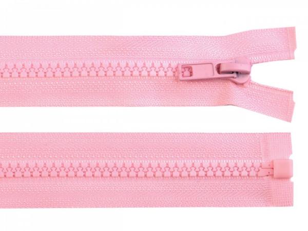Krampenreißverschluss Kunststoff 5 mm, 50 cm, Babyrosa